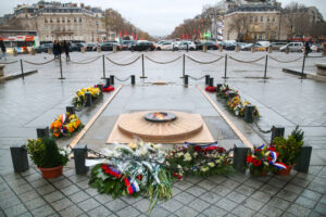 Grab des Unbekannten Soldaten, Arc de Triomphe, Paris