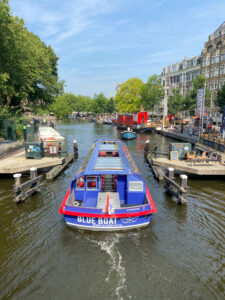 Bootstour Blueboat, Amsterdam