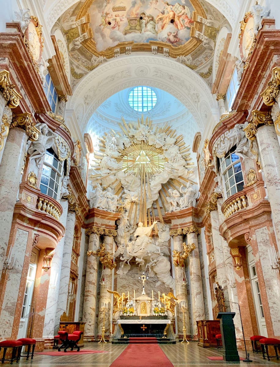The Karlskirche In Vienna Has Many An Unexpected Highlight