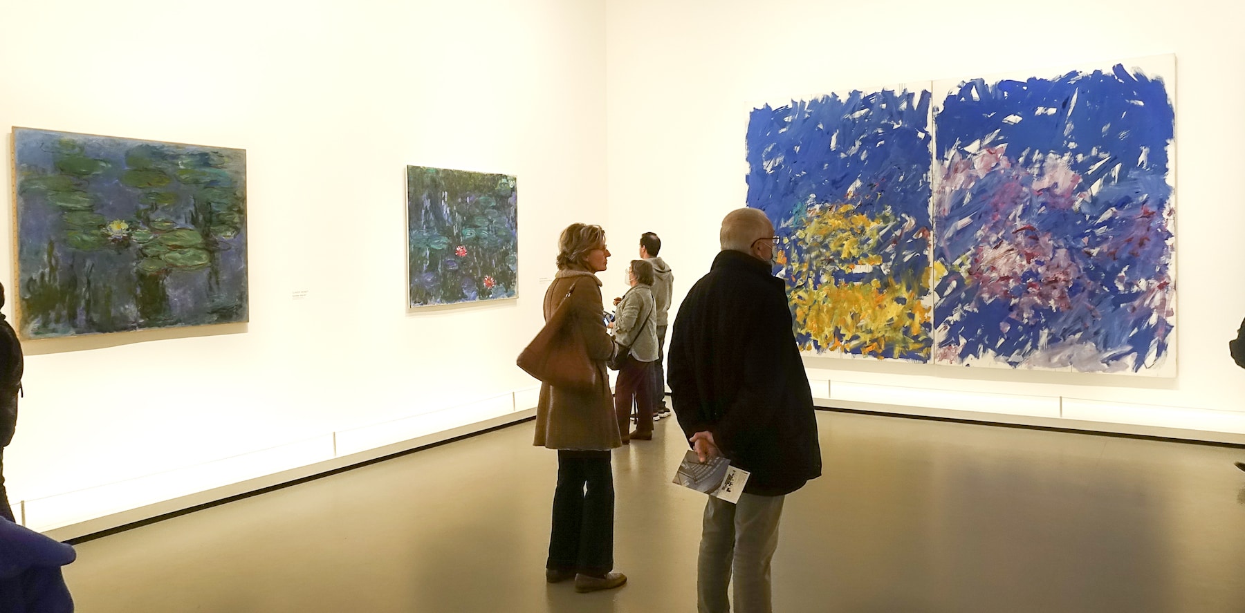 Die Ausstellung Monet - Mitchell in der Fondation Louis Vuitton