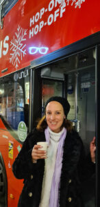 Weihnachtsbus in Paris