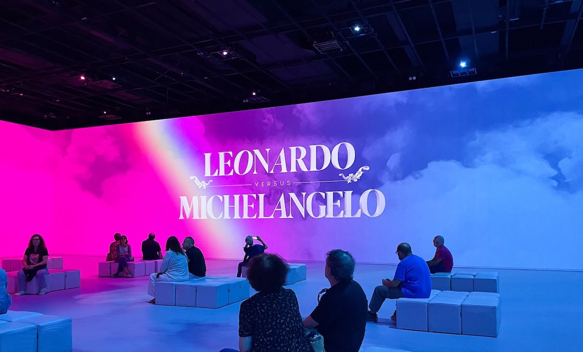 Ideal Centre d’arts digitals, Barcelona: Leonardo vs. Michelangelo
